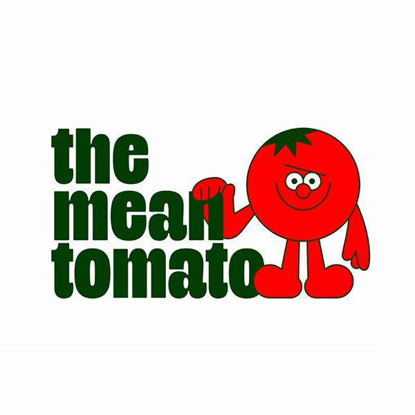 The Mean Tomato Pizza Logo