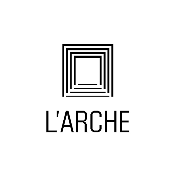 New logo L’Arche by Yorgo