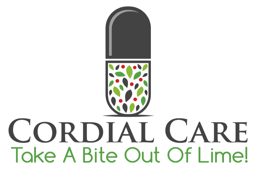 Medical Logo Design with Lime Capsule
