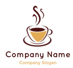 create a restaurant logo coffee cup abstract - logodesign.net