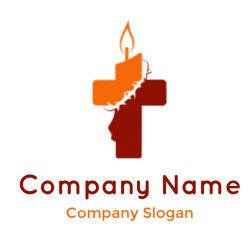 International Campaign to Ban Landmines logo with flame and barred silhouette