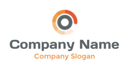 A colorful circular progress chart with orange segments and a gray center.