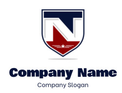 Texas National shield logo with a star emblem in blue and red colors.