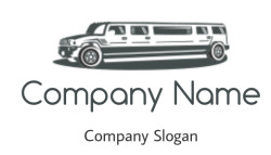 auto shop logo sixteen seater limousine