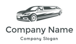 auto shop logo maker limousine car