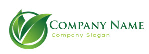 Green Leaf 3D Logo Design