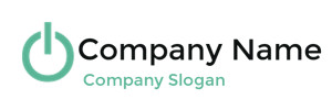 Modern company logo with a green accent and professional design.