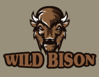 Logo featuring a stylized wild bison head above the text 'Wild Bison'.
